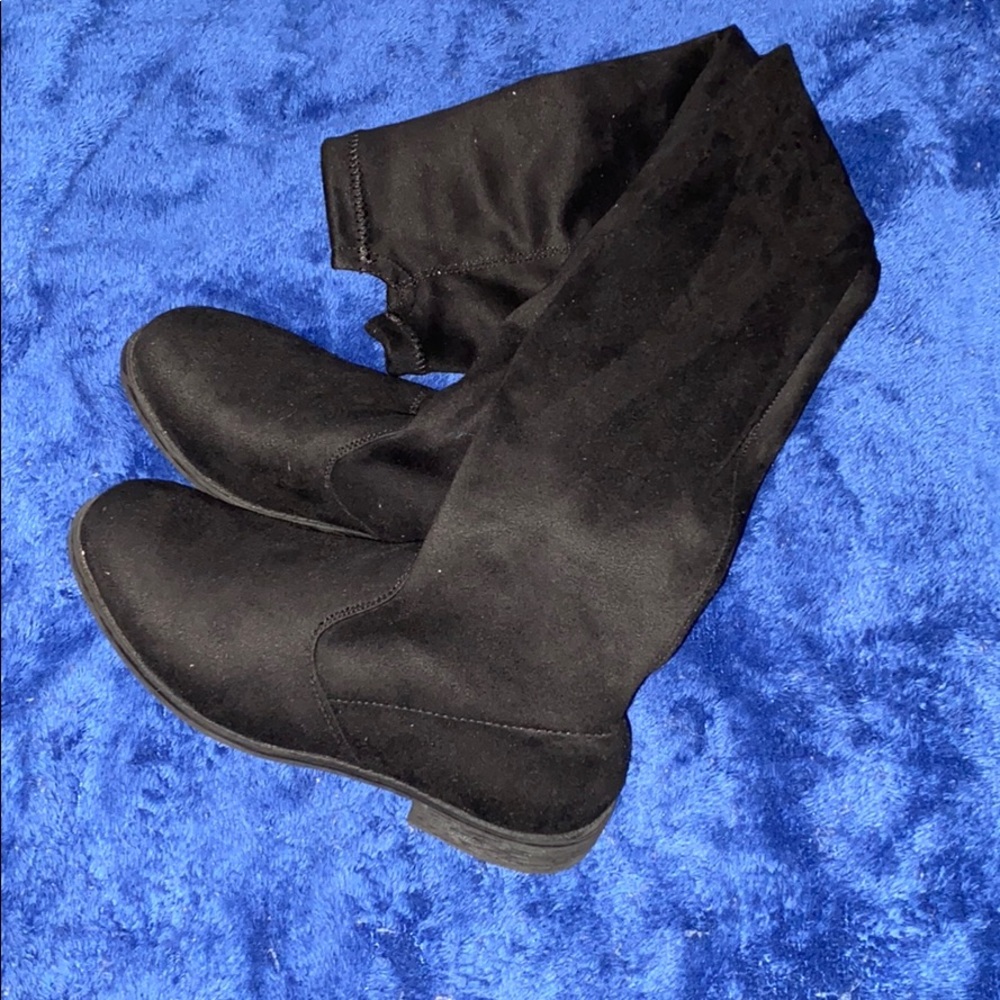 mid knee high boots ;)
